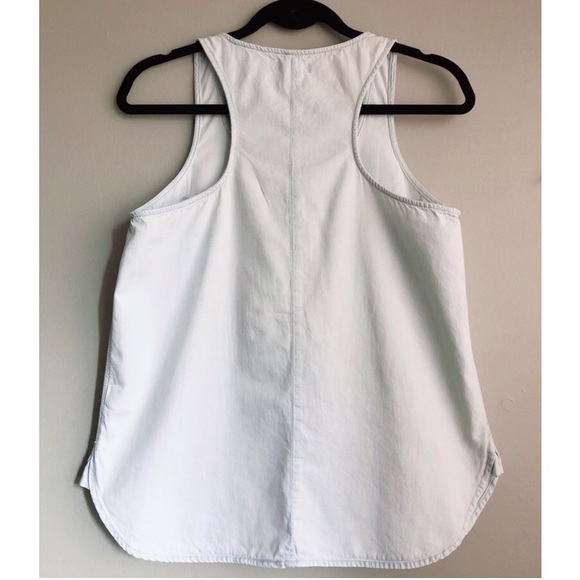 GAP | Chambray Denim Style Tank Top - Picture 2 of 8